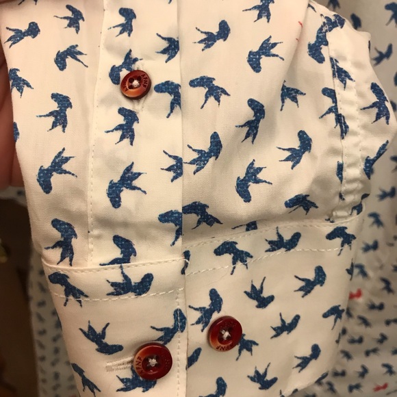NWT A Fish Named Fred Men’s long sleeve, button up - Picture 13 of 16